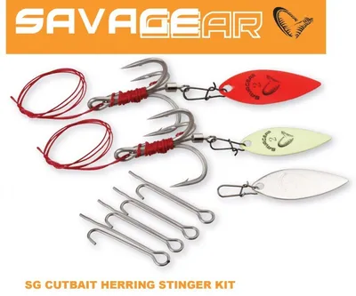 Produktbild von Savage Gear Cutbait Herring Stinger Kit, Größe:4/0