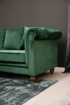 Produktbild von Venture Home Sofa Velvet GrŸn