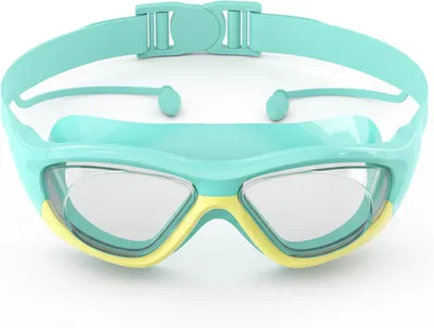 Produktbild von Schwimmbrille Erwachsene, zum Schwimmen, ausfallsicher, Silikon, verstellbar