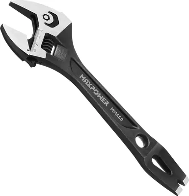 Obrázek produktu pro Nastavitelný klíč 300mm nastavitelný klíč 3 v 1 Cr-V nastavitelný klíč