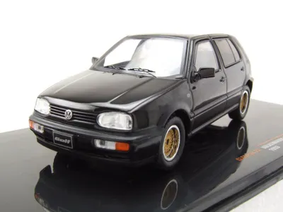 Produktbild von Ixo Models CLC525 VW Golf 3 Custom 1993 schwarz 1:43