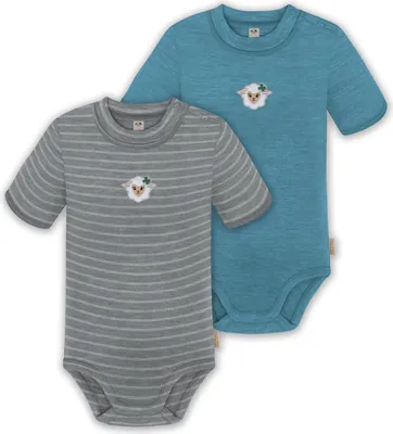 Produktbild von normani 2er Set Doppelpack Baby Merino Body