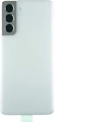 Produktbild von Gehäuse Rückseite für Samsung Galaxy S21 Backcover Akkudeckel hinten Kameraglas Abdeckung, Weiß
