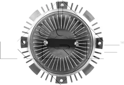Produktbild von NRF 49550 Lüfterkupplung Thermisch Ø168mm für MITSUBISHI PAJERO I (L04G, L14G) Wasserkühler Kühlsystem