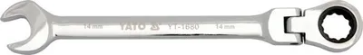 Produktbild von YATO Ratschen-Ringgabelschlüssel YT-1686 245mm Chrom-Vanadium-Stahl