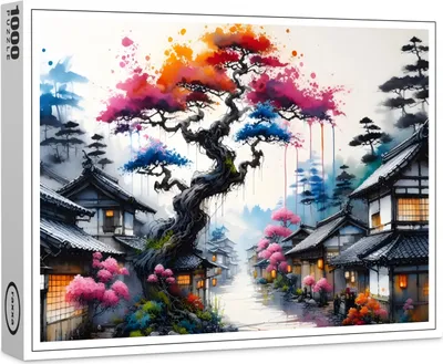 Produktbild von raxxa Premium-Puzzle "Asiens Reichtum #14", 1000 Teile