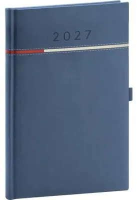 Zdjęcie produktu dla NOTIQUE, tygodnik, rok 2027, niebiesko-czerwony, format 15 x 21 cm