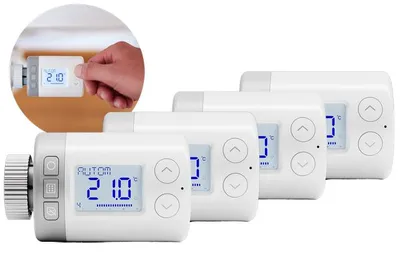 Obrázek produktu pro 4x Honeywell Rondostat HR35-2AMZ, elektronický termostat pro radiátory