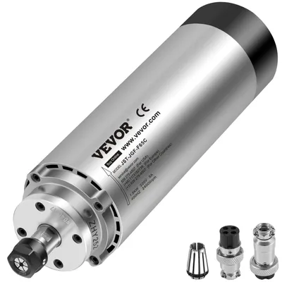 Productafbeelding van VEVOR 1,5 kW, 220 V, luchtgekoelde spindelmotor – CNC-luchtgekoelde spindelmotor voor CNC-graveer- en freesmachines