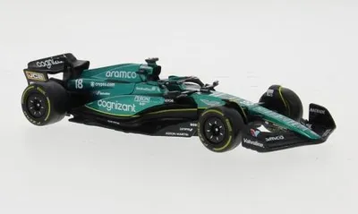 Produktbild von Bburago BBU18-38090S - 1/43 - Aston Martin AMR23, Formel 1, 2023, Aston Martin Aramco Cognizant F1 Team, Cognizant, #18 - Neu