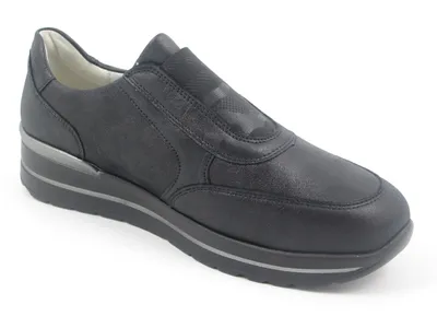 Immagine prodotto di WALDLÄUFER scarpe da donna slip-on comode nere misura 6,5