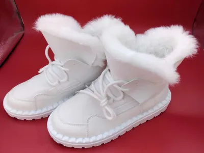 Produktbild von gefütterter Winterstiefel, Schneestiefel, Gr: 36,37,38,39,40 Stiefel, weiß, Neu