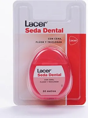 Immagine prodotto di FLOSS DENTALE con cera e fluoruro 50 metri 1 unità