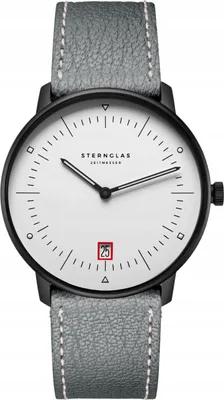 Produktbild von Neu Original Sternglas Herrenuhr S01-NAB15-CA01 Graviert Saphir Datum
