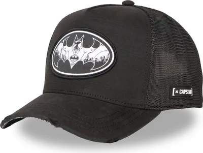 Produktbild von CAPSLAB Premium Trucker Cap DC Comics Batman Black Knight
