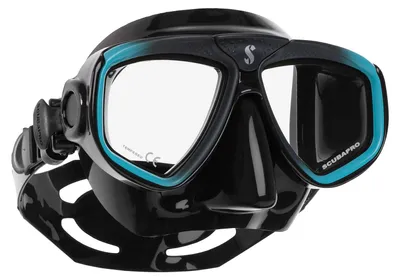 Produktbild von Scubapro Zoom Evo Tauchmaske Blau,Schwarz Blau,Schwarz One Size