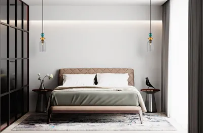 Zdjęcie produktu dla Lampa wisząca dekoracyjna multikolor szklany klosz do sypialni salonu 1xE27 40W BUSCO Italux