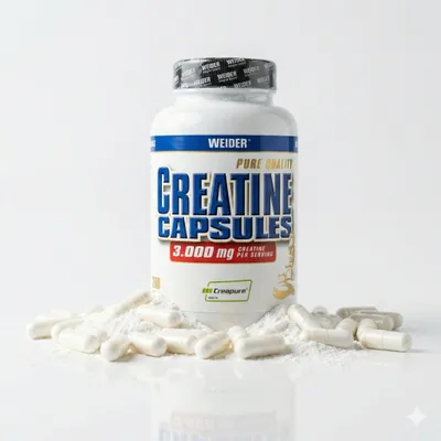 Produktbild von Weider Pure Creatine 3000 mg – 200 Kapseln