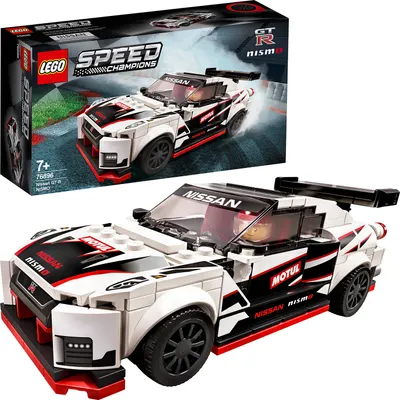 Produktbild von LEGO 76896 Speed Champions Nissan GT-R NISMO, Bausatz für ein Modellauto, Spielzeug für Kinder ab 7 Jahre, Rennauto, Spielzeugauto