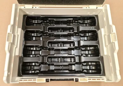 Produktbild von REMS L-Boxx mit Einlage für 8 Presszangen + 6 Pressringe Nr. 571136 Pressbacken