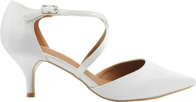 Produktbild von Where´s That From - Damen Schuhe "Kennedi", Satin WM117 (40 EU) (Naturweiß)