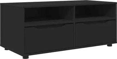 Obrázek produktu pro Televizní skříň Černá 100 x 48 x 43 cm kompozitní dřevo