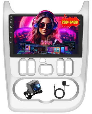 Productafbeelding van Autoradio voor 2009-2015 met Android 2G+64G, Draadloos CarPlay & Android Auto