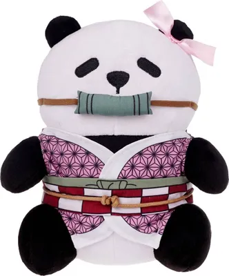 Obrázek produktu pro Plyšová hračka Nezuko Kamado panda pro fanoušky Demon Slayer | 21cm
