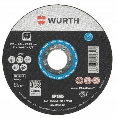 Produktbild von Wurth Speed Plus Trennscheibe Edelstahl 230 mm