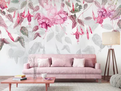 Produktbild von Vlies Fototapete Blumen 400x280 cm Tapeten Wandtapete XXL Natur Botanik Pflanzenmotiv b-C-10298-a-b