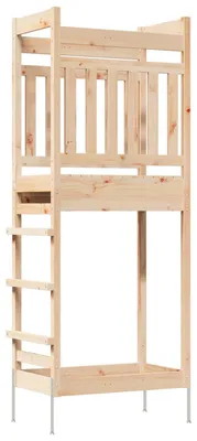 Produktbild von vidaXL Outdoor-Spielturm Natur 85 x 53 x 207 cm Massives Kiefernholz
