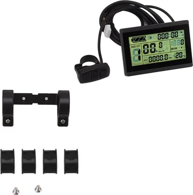 Produktbild von LCD3U ELEKTRISCHE BIKE LCD -Anzeigemesser ABS SM Kopfbildschirm -Bedienfeld mit USB -Anschluss für 24 V 36 V 48 V Lithium -Modifikation