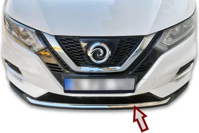 Produktbild von Chromowana listwa zderzaka ze stali nierdzewnej do NISSAN QASHQAI II Facelift | od 2017-