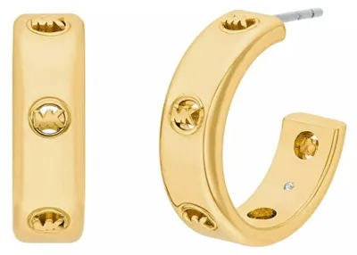 Immagine prodotto di Orecchini a cerchio placcati in oro, modello MKJ8617710