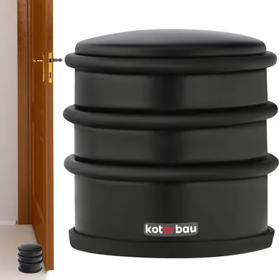 Produktbild von KOTARBAU® Türstopper für Türen Freisehend Türpuffer Hoch Schwarz