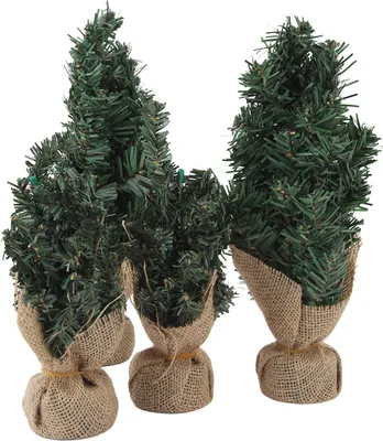 Obrázok produktu pre 4ks umelý mini vianočný stromček Umelý stolový vianočný stromček Malý stolový vianočný stromček 20cm 30cm Domáce dekorácie