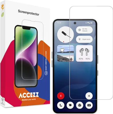Immagine prodotto di Niente Phone 3a, Niente Phone 3a Pro Screenprotector: Accezz Gehard Glas Screenprotector - Trasparente