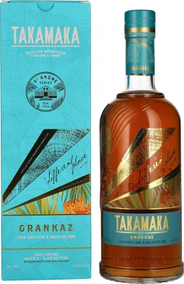 Produktbild von Takamaka Grankaz Rum 700ml + Box 51,6% Vol.