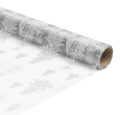 Produktbild von Weihnachts-Tischläufer - Weiß - 180 x 28 cm