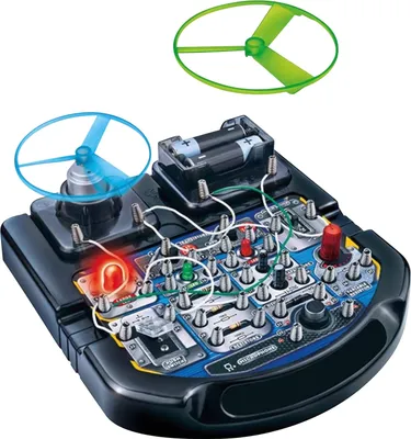 Image de Kit De Projets électroniques - 18 Expériences - Led, Ventilateur Et Son