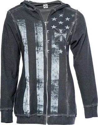 Produktbild von West Coast Choppers The Main Kapuzenpullover Schwarz XL Frau Schwarz XL