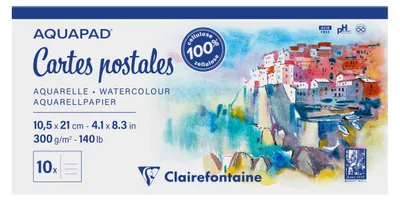 Obrázok produktu pre Blok Aquapad, 300 g, 10 kusov v balení, rozmer 10,5 x 21 cm