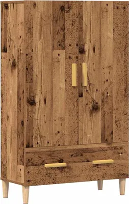 Zdjęcie produktu dla Kredens, stare drewno, 70x31x115 cm, materiał drewnopochodny