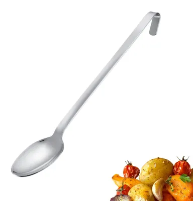 Servierlöffel aus Edelstahl, 45 cm, spülmaschinengeeignet