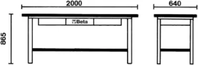Image de BETA Workbench Orange