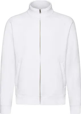 Produktbild von Fruit of the Loom 62-228-0 | Premium Sweat Jacket - Farbe: White - Größe: S