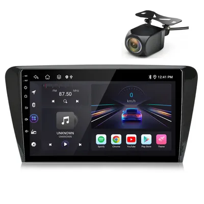 Produktbild von 10'' Navigation  Autoradio GPS Android13 DAB+ BT 1+32GB carplay für skoda Octavia 2013-2018 mirror wifi SWC