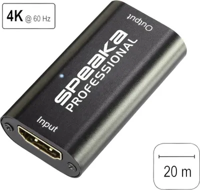 Produktbild von SpeaKa Professional HDMI® Repeater über Signalkabel 20 m