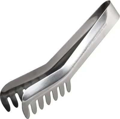 Produktbild von Fackelmann Servierzange, Küchenzange aus Edelstahl, robuste Spaghettizange (Farbe: Silber)
