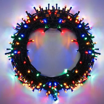 Lichterkette 120 LEDs, 15 m, IP44, 8 Modi, Memory, mehrfarbig